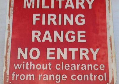 Military Firing Range